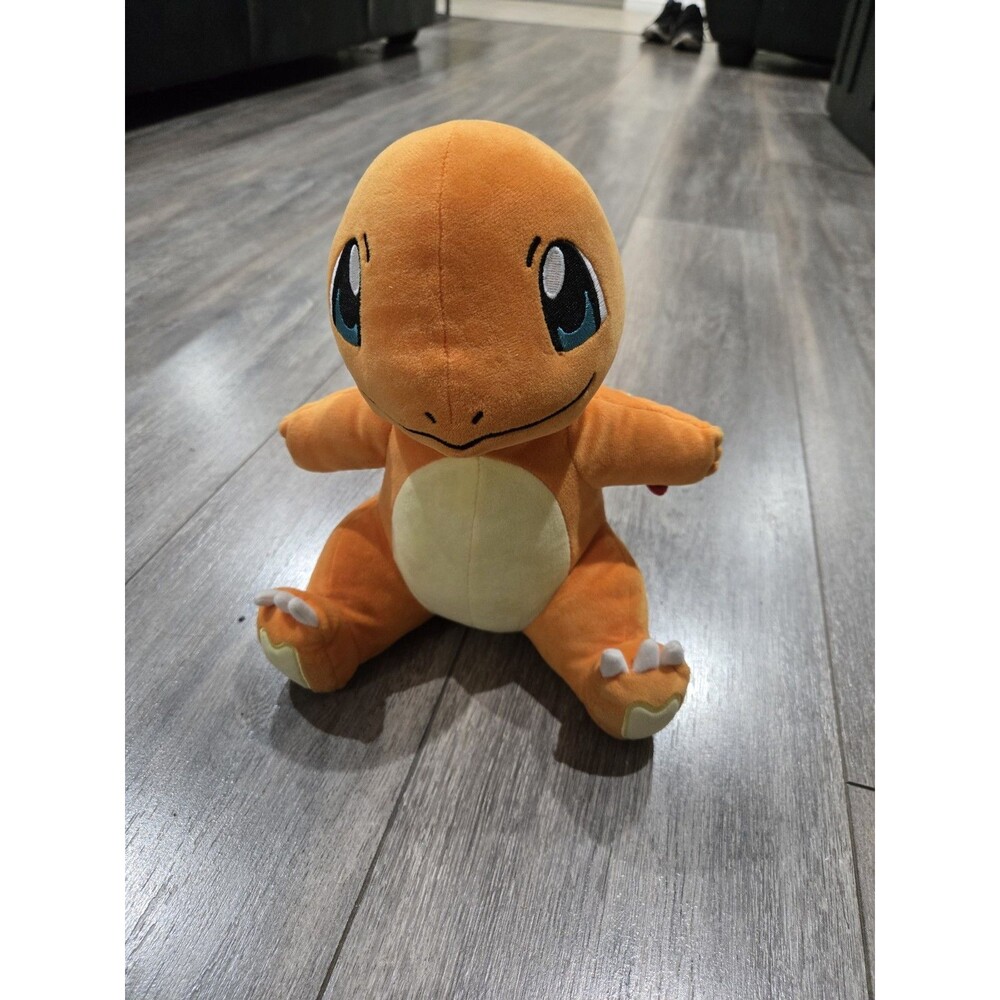 Pokemon Charmander Large Sitting Plush Orange Stuffed Animal Nintendo Character